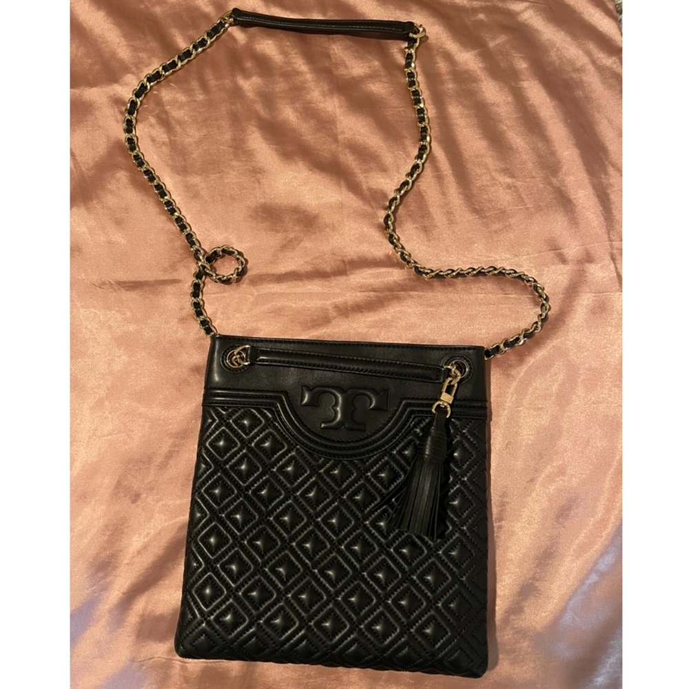 Tory Burch quilted satchel